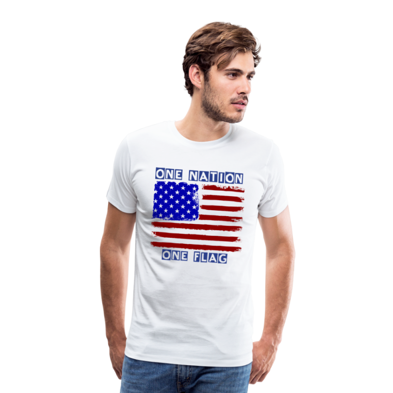 Patriotic T-Shirts, One Nation, One Flag