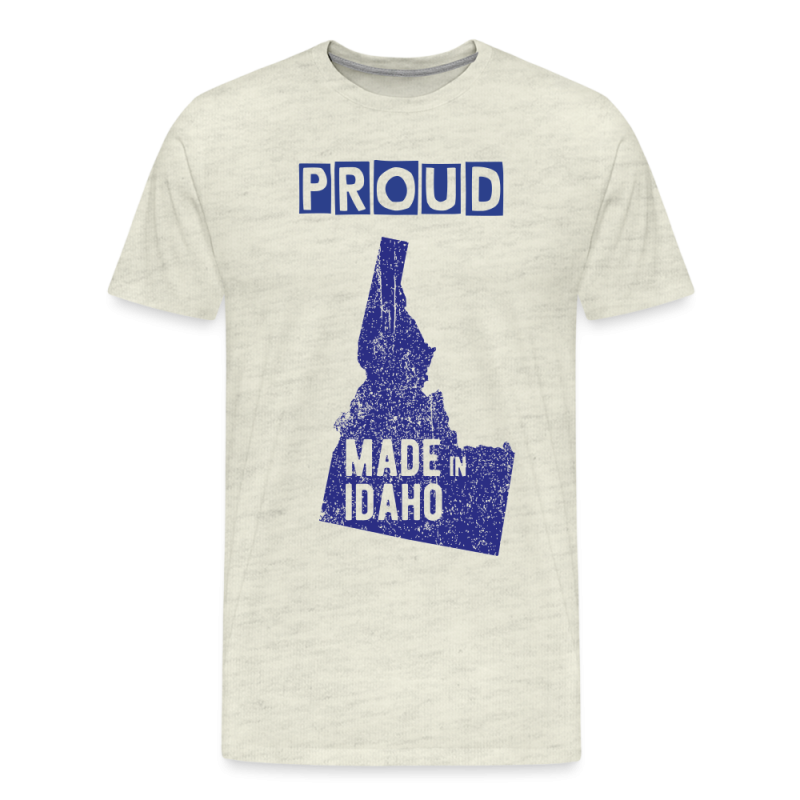 Proud Made In Idaho Printed T-Shirt